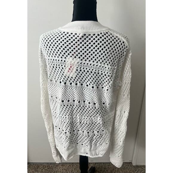 NWT Solid & Striped - The Max Sweater - Marshmallow - Large - Picture 4 of 6